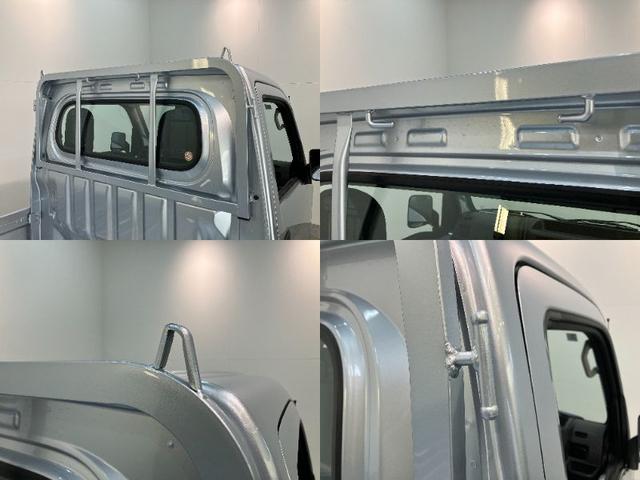 ハイゼットトラックスタンダード　５ＭＴ　パートタイム４ＷＤ　届出済未使用車衝突被害軽減ブレーキ　コーナーセンサー　パートタイム４ＷＤ　ＡＭ／ＦＭラジオ　マニュアルエアコン　マニュアルレベリング　オートライト（滋賀県）の中古車