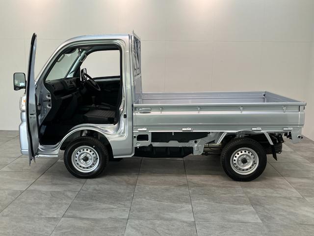 ハイゼットトラックスタンダード　５ＭＴ　パートタイム４ＷＤ　届出済未使用車衝突被害軽減ブレーキ　コーナーセンサー　パートタイム４ＷＤ　ＡＭ／ＦＭラジオ　マニュアルエアコン　マニュアルレベリング　オートライト（滋賀県）の中古車
