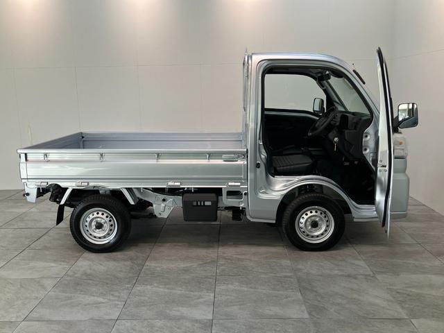 ハイゼットトラックスタンダード　５ＭＴ　パートタイム４ＷＤ　届出済未使用車衝突被害軽減ブレーキ　コーナーセンサー　パートタイム４ＷＤ　ＡＭ／ＦＭラジオ　マニュアルエアコン　マニュアルレベリング　オートライト（滋賀県）の中古車