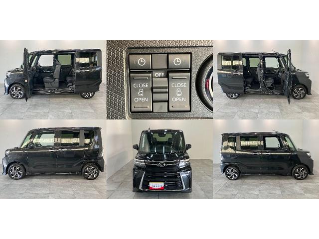 タントカスタムＸ　ＣＤステレオ　コーナーセンサー　シートヒーター衝突被害軽減ブレーキ　コーナーセンサー　バックカメラ（ナビ装着時用）　両側電動スライドドア　前席シートヒーター　電動パーキングブレーキ　ＬＥＤ　オートライト　オートエアコン　スマートキー　エコアイドル（滋賀県）の中古車