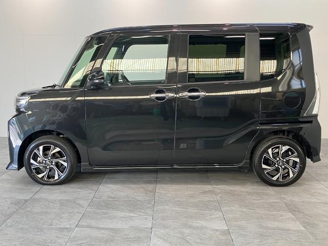 タントカスタムＸ　ＣＤステレオ　コーナーセンサー　シートヒーター衝突被害軽減ブレーキ　コーナーセンサー　バックカメラ（ナビ装着時用）　両側電動スライドドア　前席シートヒーター　電動パーキングブレーキ　ＬＥＤ　オートライト　オートエアコン　スマートキー　エコアイドル（滋賀県）の中古車