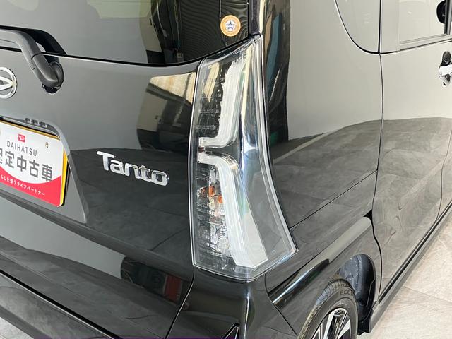 タントカスタムＸ　ＣＤステレオ　コーナーセンサー　シートヒーター衝突被害軽減ブレーキ　コーナーセンサー　バックカメラ（ナビ装着時用）　両側電動スライドドア　前席シートヒーター　電動パーキングブレーキ　ＬＥＤ　オートライト　オートエアコン　スマートキー　エコアイドル（滋賀県）の中古車