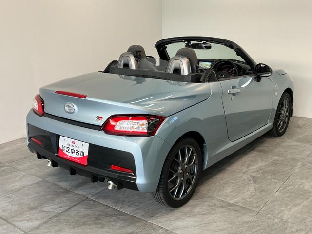 コペンＧＲ　スポーツ　ターボ　フルセグナビ　Ｂカメラ　車検整備付ＧＲ専用サスペンション　フルセグナビ　ＤＶＤ再生　Ｂｌｕｅｔｏｏｔｈ　ＵＳＢ　ドライブレコーダー　ＥＴＣ　ＭＯＭＯ製ハンドル　レカロシート　ＢＢＳ製アルミホイール　パドルシフト　シートヒーター（滋賀県）の中古車