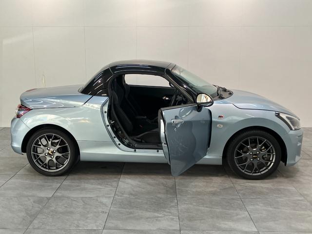 コペンＧＲ　スポーツ　ターボ　フルセグナビ　Ｂカメラ　車検整備付ＧＲ専用サスペンション　フルセグナビ　ＤＶＤ再生　Ｂｌｕｅｔｏｏｔｈ　ＵＳＢ　ドライブレコーダー　ＥＴＣ　ＭＯＭＯ製ハンドル　レカロシート　ＢＢＳ製アルミホイール　パドルシフト　シートヒーター（滋賀県）の中古車