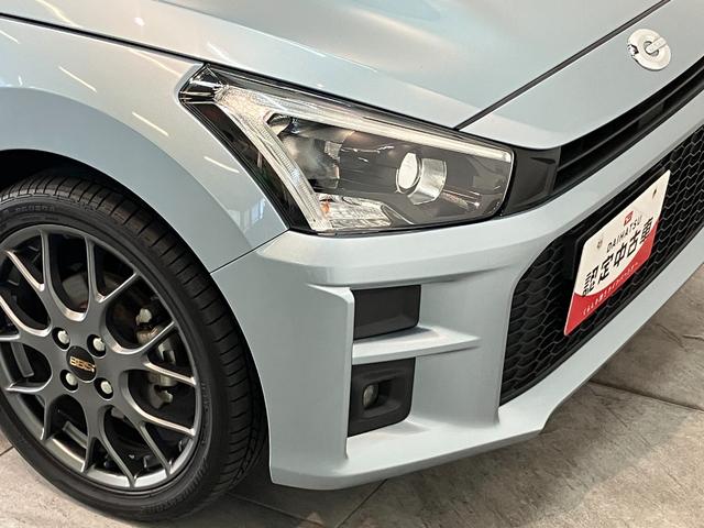 コペンＧＲ　スポーツ　ターボ　フルセグナビ　Ｂカメラ　車検整備付ＧＲ専用サスペンション　フルセグナビ　ＤＶＤ再生　Ｂｌｕｅｔｏｏｔｈ　ＵＳＢ　ドライブレコーダー　ＥＴＣ　ＭＯＭＯ製ハンドル　レカロシート　ＢＢＳ製アルミホイール　パドルシフト　シートヒーター（滋賀県）の中古車