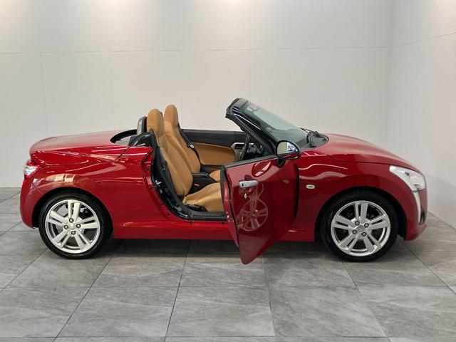 コペンローブ ターボ フルセグナビ バックカメラ シートヒーター電動オープンルーフ フルセグナビ DVD再生 Bluetooth USB ETC車載器 シートヒーター LEDヘッドライト オートライト スマートキー オートエアコン エコアイドル(滋賀県)の中古車