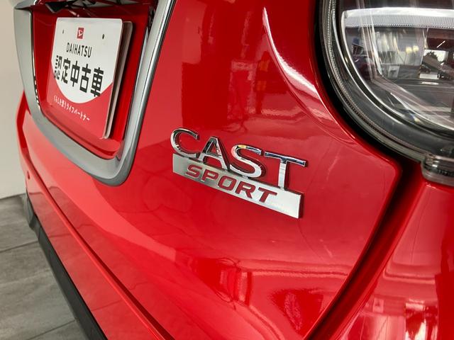 キャストスポーツＳＡ２　８型ナビ　バックカメラ　シートヒーター衝突被害軽減ブレーキ　スマアシ２　ターボ　パドルシフト　８型フルセグナビ　バックカメラ　ＤＶＤ　Ｂｌｕｅｔｏｏｔｈ　ＵＳＢ　ＥＴＣ　ＬＥＤ　オートエアコン　運転席シートヒーター　スマートキー（滋賀県）の中古車