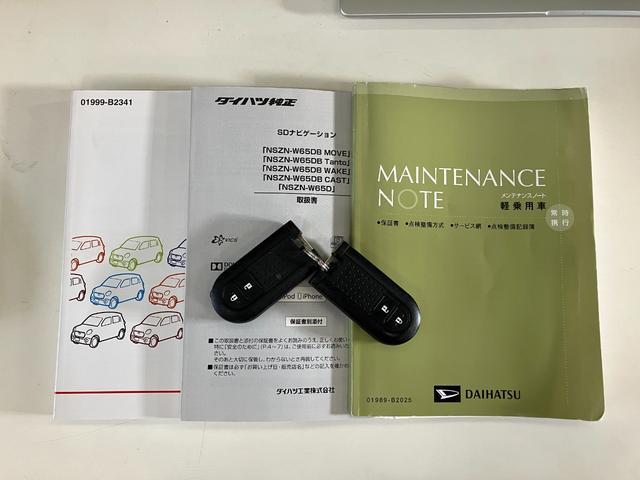 キャストスポーツＳＡ２　８型ナビ　バックカメラ　シートヒーター衝突被害軽減ブレーキ　スマアシ２　ターボ　パドルシフト　８型フルセグナビ　バックカメラ　ＤＶＤ　Ｂｌｕｅｔｏｏｔｈ　ＵＳＢ　ＥＴＣ　ＬＥＤ　オートエアコン　運転席シートヒーター　スマートキー（滋賀県）の中古車