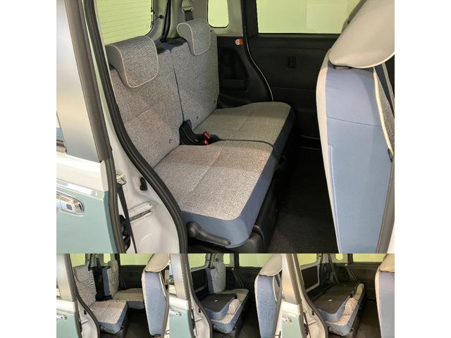 ムーヴキャンバスストライプスG 9型ディスプレイオーディオ 届出済未使用車衝突被害軽減ブレーキ コーナーセンサー フルセグ Bluetooth USB パノラマカメラ 両側電動スライドドア 前席シートヒーター 電動パーキングブレーキ LED 駐車支援システム(滋賀県)の中古車