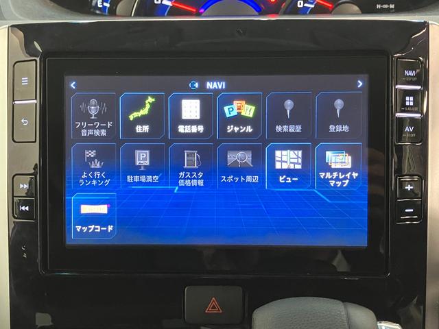 タントカスタムＸトップエディションＳＡ３　８型ナビ　バックカメラ衝突被害軽減ブレーキ　フルセグナビ　バックカメラ　ドラレコ　ＤＶＤ再生　Ｂｌｕｅｔｏｏｔｈ　ＵＳＢ　左側電動スライドドア　シートヒーター　ＬＥＤ　オートエアコン　エコアイドル　タイヤ４本新品交換済み（滋賀県）の中古車