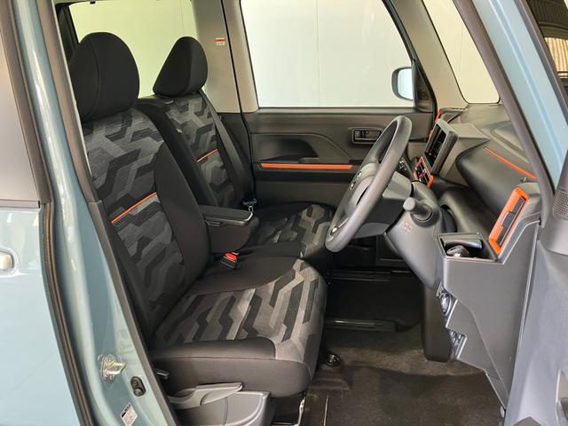 タントファンクロス　コーナーセンサー　ＬＥＤ　届出済未使用車衝突被害軽減ブレーキ　コーナーセンサー　バックカメラ（ナビ装着時用）　両側電動スライドドア　前席シートヒーター　電動パーキングブレーキ　ＬＥＤ　オートライト　オートエアコン　スマートキー　エコアイドル（滋賀県）の中古車