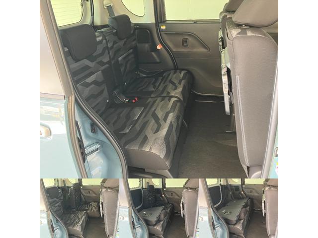 タントファンクロス　コーナーセンサー　ＬＥＤ　届出済未使用車衝突被害軽減ブレーキ　コーナーセンサー　バックカメラ（ナビ装着時用）　両側電動スライドドア　前席シートヒーター　電動パーキングブレーキ　ＬＥＤ　オートライト　オートエアコン　スマートキー　エコアイドル（滋賀県）の中古車