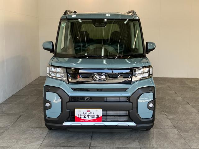 タントファンクロス　コーナーセンサー　ＬＥＤ　届出済未使用車衝突被害軽減ブレーキ　コーナーセンサー　バックカメラ（ナビ装着時用）　両側電動スライドドア　前席シートヒーター　電動パーキングブレーキ　ＬＥＤ　オートライト　オートエアコン　スマートキー　エコアイドル（滋賀県）の中古車