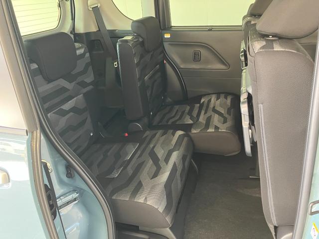 タントファンクロス　コーナーセンサー　ＬＥＤ　届出済未使用車衝突被害軽減ブレーキ　コーナーセンサー　バックカメラ（ナビ装着時用）　両側電動スライドドア　前席シートヒーター　電動パーキングブレーキ　ＬＥＤ　オートライト　オートエアコン　スマートキー　エコアイドル（滋賀県）の中古車