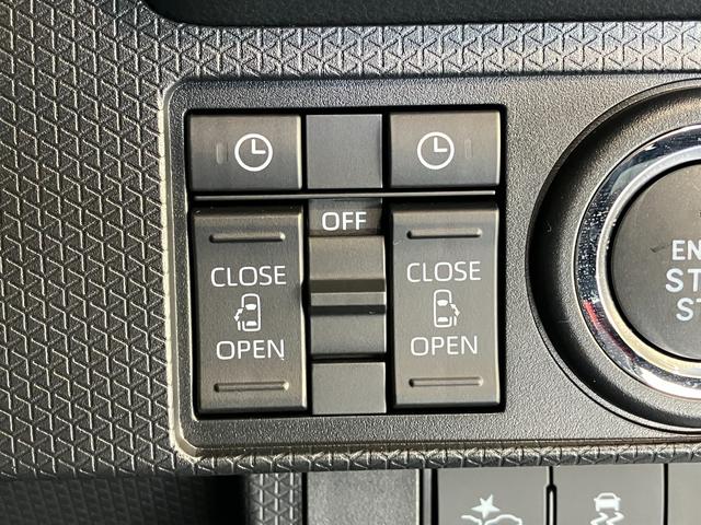 タントファンクロス　コーナーセンサー　ＬＥＤ　届出済未使用車衝突被害軽減ブレーキ　コーナーセンサー　バックカメラ（ナビ装着時用）　両側電動スライドドア　前席シートヒーター　電動パーキングブレーキ　ＬＥＤ　オートライト　オートエアコン　スマートキー　エコアイドル（滋賀県）の中古車