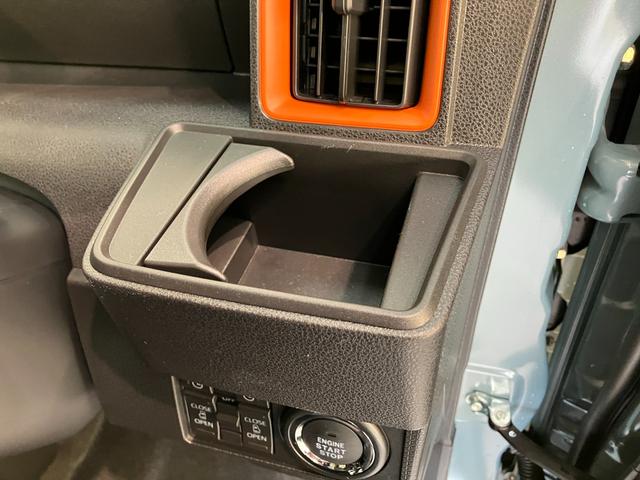 タントファンクロス　コーナーセンサー　ＬＥＤ　届出済未使用車衝突被害軽減ブレーキ　コーナーセンサー　バックカメラ（ナビ装着時用）　両側電動スライドドア　前席シートヒーター　電動パーキングブレーキ　ＬＥＤ　オートライト　オートエアコン　スマートキー　エコアイドル（滋賀県）の中古車