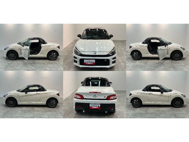 コペンGRスポーツ フルセグナビ バックカメラ ドラレコGR専用サスペンション フルセグナビ バックカメラ DVD再生 Bluetooth USB ETC MOMO製ハンドル BBS製アルミホイール レカロシート シートヒーター LED パドルシフト(滋賀県)の中古車