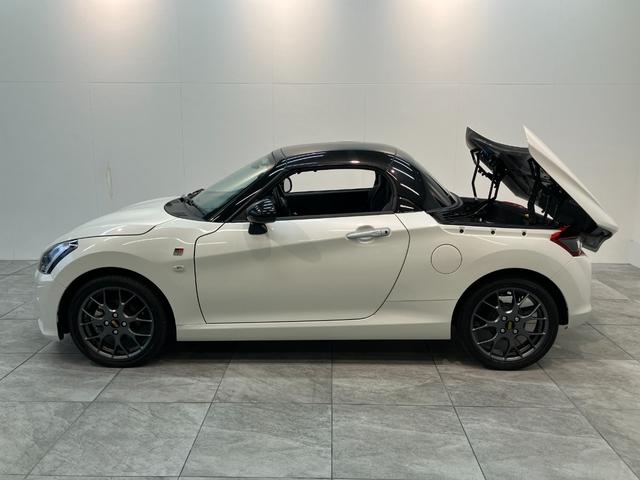 コペンGRスポーツ フルセグナビ バックカメラ ドラレコGR専用サスペンション フルセグナビ バックカメラ DVD再生 Bluetooth USB ETC MOMO製ハンドル BBS製アルミホイール レカロシート シートヒーター LED パドルシフト(滋賀県)の中古車