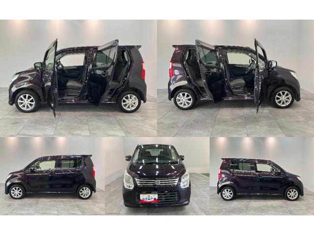 ワゴンRFXリミテッド CDステレオ スマートキー オートエアコンスマートキー マニュアルレベリング オートエアコン CDステレオ 電動格納式ミラー エコアイドル ベンチシート(滋賀県)の中古車