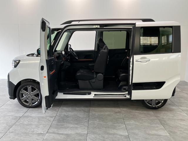 タントファンクロスターボ 9型ディスプレイオーディオ バックカメラ衝突被害軽減ブレーキ コーナーセンサー 9型ディスプレイオーディオ フルセグ Bluetooth USB バックカメラ 両側電動スライドドア 前席シートヒーター LED スマートキー エコアイドル(滋賀県)の中古車