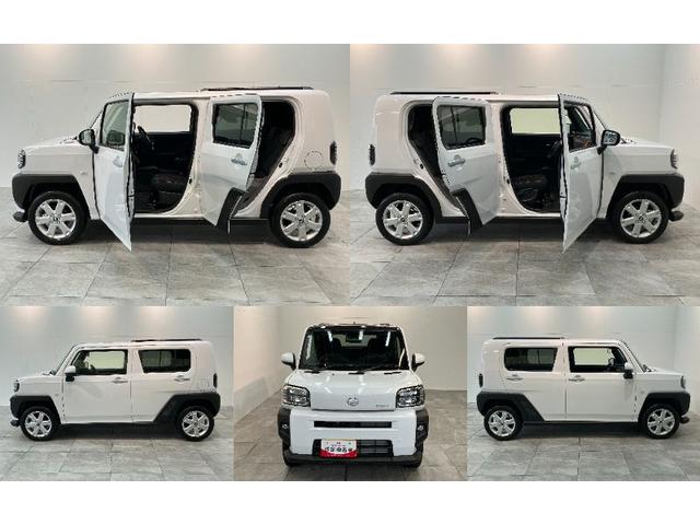 タフトＧ　レーダークルコン　シートヒーター　ＬＥＤ　届出済未使用車衝突被害軽減ブレーキ　コーナーセンサー　バックカメラ（ナビ装着時用）　前席シートヒーター　スカイフィールトップ　ＬＥＤ　レーダクルーズコントロール　オートエアコン　スマートキー　エコアイドル（滋賀県）の中古車