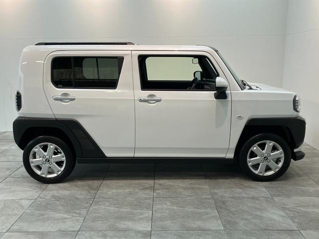 タフトＧ　レーダークルコン　シートヒーター　ＬＥＤ　届出済未使用車衝突被害軽減ブレーキ　コーナーセンサー　バックカメラ（ナビ装着時用）　前席シートヒーター　スカイフィールトップ　ＬＥＤ　レーダクルーズコントロール　オートエアコン　スマートキー　エコアイドル（滋賀県）の中古車