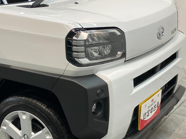 タフトＧ　レーダークルコン　シートヒーター　ＬＥＤ　届出済未使用車衝突被害軽減ブレーキ　コーナーセンサー　バックカメラ（ナビ装着時用）　前席シートヒーター　スカイフィールトップ　ＬＥＤ　レーダクルーズコントロール　オートエアコン　スマートキー　エコアイドル（滋賀県）の中古車