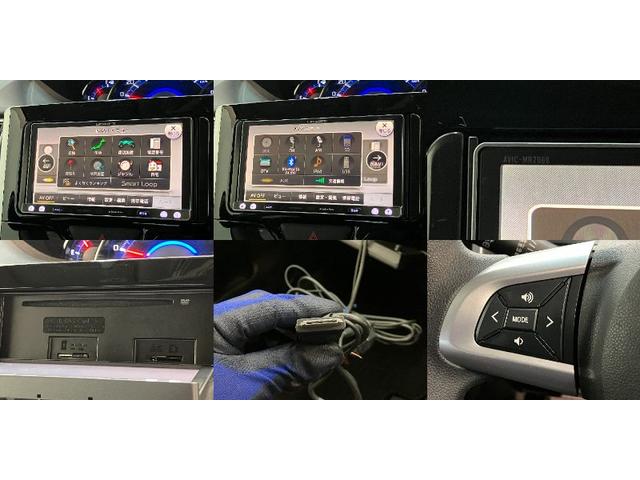 タントカスタムX フルセグナビ バックカメラ LED 車検整備付フルセグナビ Bluetooth DVD再生 USB バックカメラ ETC 左側電動スライドドア LEDヘッドライト オートライト オートエアコン スマートキー 電動格納式ミラー エコアイドル(滋賀県)の中古車