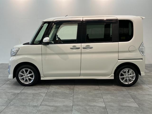 タントカスタムX フルセグナビ バックカメラ LED 車検整備付フルセグナビ Bluetooth DVD再生 USB バックカメラ ETC 左側電動スライドドア LEDヘッドライト オートライト オートエアコン スマートキー 電動格納式ミラー エコアイドル(滋賀県)の中古車