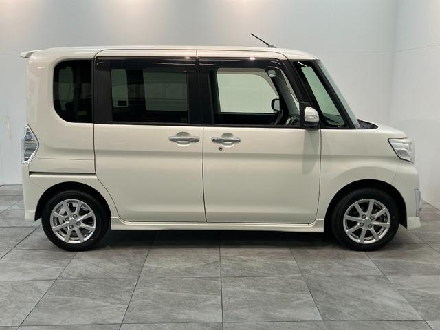 タントカスタムX フルセグナビ バックカメラ LED 車検整備付フルセグナビ Bluetooth DVD再生 USB バックカメラ ETC 左側電動スライドドア LEDヘッドライト オートライト オートエアコン スマートキー 電動格納式ミラー エコアイドル(滋賀県)の中古車