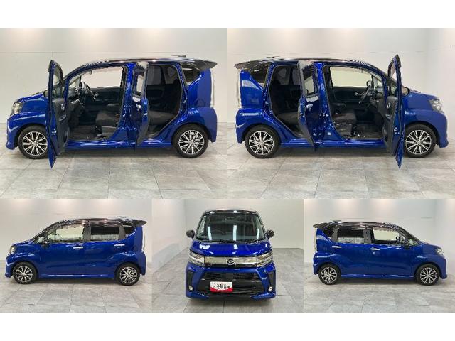 ムーヴカスタム　ＸリミテッドII　ＳＡIII　４ＷＤ　車検整備付衝突被害軽減ブレーキ　パノラマカメラ（ナビ装着時用）　シートヒーター　ＬＥＤヘッドライト　オートライト　電動格納式ミラー　オートエアコン　スマートキー　エコアイドル　フルタイム４ＷＤ（滋賀県）の中古車