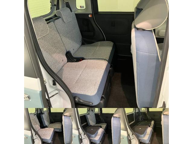 ムーヴキャンバスストライプスＧターボ　１０型ナビ　Ｐカメラ　レーダークルコン衝突被害軽減ブレーキ　コーナーセンサー　１０型フルセグナビ　パノラマカメラ　Ｂｌｕｅｔｏｏｔｈ　ＵＳＢ　前後ドラレコ　レーダクルーズコントロール　両側電動スライドドア　前席シートヒーター　エコアイドル（滋賀県）の中古車