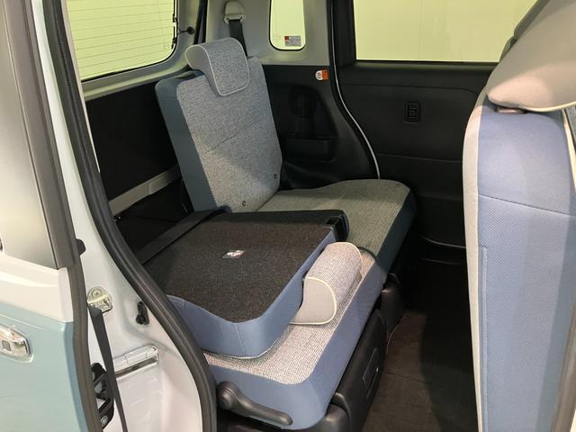 ムーヴキャンバスストライプスＧターボ　１０型ナビ　Ｐカメラ　レーダークルコン衝突被害軽減ブレーキ　コーナーセンサー　１０型フルセグナビ　パノラマカメラ　Ｂｌｕｅｔｏｏｔｈ　ＵＳＢ　前後ドラレコ　レーダクルーズコントロール　両側電動スライドドア　前席シートヒーター　エコアイドル（滋賀県）の中古車