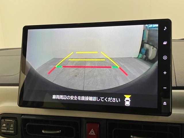 ムーヴキャンバスストライプスＧターボ　１０型ナビ　Ｐカメラ　レーダークルコン衝突被害軽減ブレーキ　コーナーセンサー　１０型フルセグナビ　パノラマカメラ　Ｂｌｕｅｔｏｏｔｈ　ＵＳＢ　前後ドラレコ　レーダクルーズコントロール　両側電動スライドドア　前席シートヒーター　エコアイドル（滋賀県）の中古車