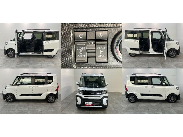 タントファンクロス 9型ディスプレイオーディオ バックカメラ衝突被害軽減ブレーキ コーナーセンサー 9型ディスプレイオーディオ フルセグ Bluetooth USB バックカメラ 両側電動スライドドア 前席シートヒーター LED スマートキー エコアイドル(滋賀県)の中古車