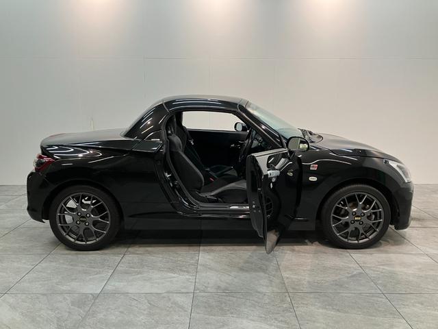 コペンGR スポーツ 5MT ターボ レカロシート BBSアルミ電動オープンルーフ GR専用サスペンション MOMO製ハンドル レカロシート BBS製アルミホイール シートヒーター LEDヘッドライト オートライト オートエアコン スマートキー ターボ(滋賀県)の中古車