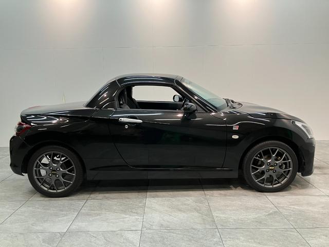 コペンGR スポーツ 5MT ターボ レカロシート BBSアルミ電動オープンルーフ GR専用サスペンション MOMO製ハンドル レカロシート BBS製アルミホイール シートヒーター LEDヘッドライト オートライト オートエアコン スマートキー ターボ(滋賀県)の中古車