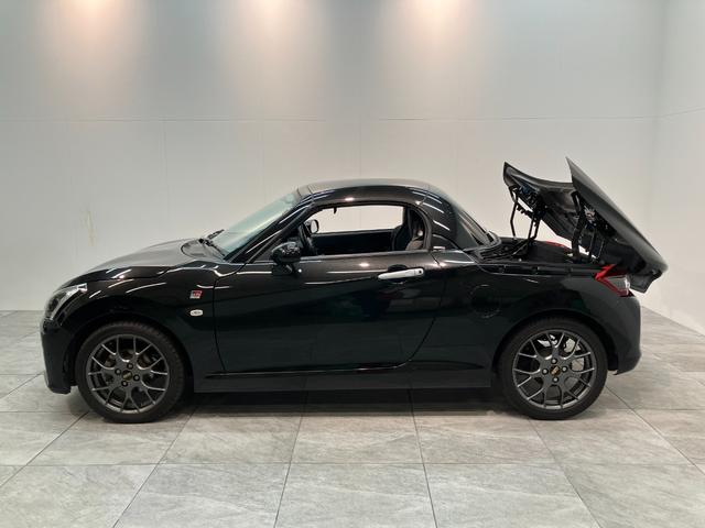 コペンGR スポーツ 5MT ターボ レカロシート BBSアルミ電動オープンルーフ GR専用サスペンション MOMO製ハンドル レカロシート BBS製アルミホイール シートヒーター LEDヘッドライト オートライト オートエアコン スマートキー ターボ(滋賀県)の中古車