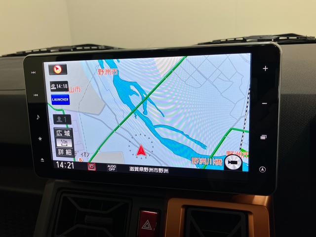 タフトGターボ 9型フルセグナビ パノラマカメラ 前後ドラレコ衝突被害軽減ブレーキ コーナーセンサー 9型フルセグナビ パノラマカメラ DVD Bluetooth USB 前後ドラレコ 前席シートヒーター 電動パーキング LED オートライト レーダークルコン(滋賀県)の中古車