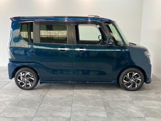 タントカスタムXセレクション コーナーセンサー 車検整備付衝突被害軽減ブレーキ コーナーセンサー ETC パノラマカメラ(ナビ装着時用) 両側電動スライドドア 前席シートヒーター LED オートライト スマートキー エコアイドル タイヤ4本新品交換済(滋賀県)の中古車