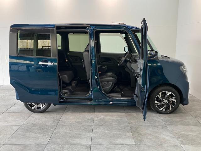 タントカスタムXセレクション コーナーセンサー 車検整備付衝突被害軽減ブレーキ コーナーセンサー ETC パノラマカメラ(ナビ装着時用) 両側電動スライドドア 前席シートヒーター LED オートライト スマートキー エコアイドル タイヤ4本新品交換済(滋賀県)の中古車