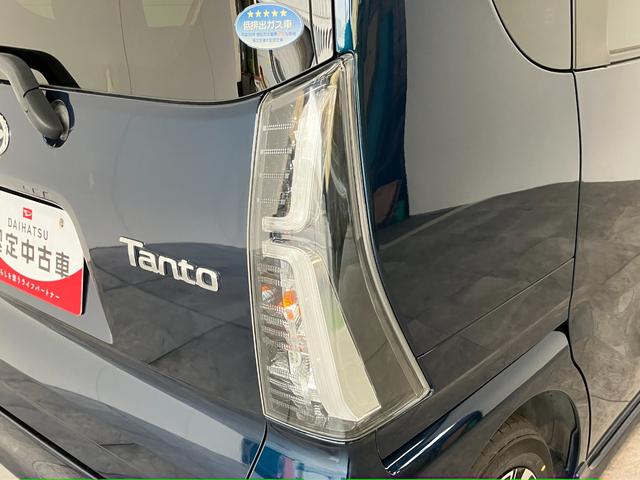 タントカスタムXセレクション コーナーセンサー 車検整備付衝突被害軽減ブレーキ コーナーセンサー ETC パノラマカメラ(ナビ装着時用) 両側電動スライドドア 前席シートヒーター LED オートライト スマートキー エコアイドル タイヤ4本新品交換済(滋賀県)の中古車