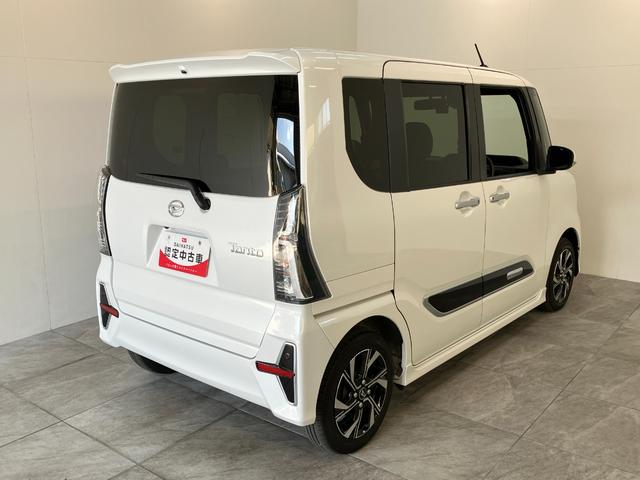 タントカスタムＸスタイルセレクション　フルセグナビ　バックカメラ衝突被害軽減ブレーキ　コーナーセンサー　フルセグナビ　Ｂｌｕｅｔｏｏｔｈ　ＤＶＤ再生　ＵＳＢ　バックカメラ　前後ドラレコ　両側電動スライドドア　前席シートヒーター　ＬＥＤ　スマートキー　エコアイドル（滋賀県）の中古車
