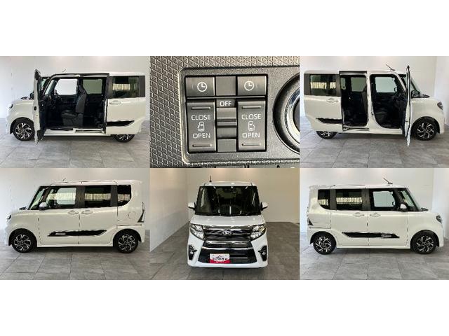 タントカスタムＸスタイルセレクション　フルセグナビ　バックカメラ衝突被害軽減ブレーキ　コーナーセンサー　フルセグナビ　Ｂｌｕｅｔｏｏｔｈ　ＤＶＤ再生　ＵＳＢ　バックカメラ　前後ドラレコ　両側電動スライドドア　前席シートヒーター　ＬＥＤ　スマートキー　エコアイドル（滋賀県）の中古車