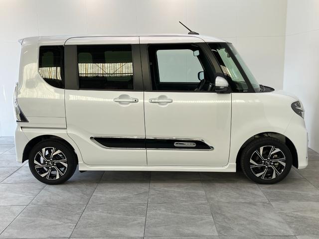 タントカスタムＸスタイルセレクション　フルセグナビ　バックカメラ衝突被害軽減ブレーキ　コーナーセンサー　フルセグナビ　Ｂｌｕｅｔｏｏｔｈ　ＤＶＤ再生　ＵＳＢ　バックカメラ　前後ドラレコ　両側電動スライドドア　前席シートヒーター　ＬＥＤ　スマートキー　エコアイドル（滋賀県）の中古車