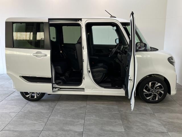 タントカスタムＸスタイルセレクション　フルセグナビ　バックカメラ衝突被害軽減ブレーキ　コーナーセンサー　フルセグナビ　Ｂｌｕｅｔｏｏｔｈ　ＤＶＤ再生　ＵＳＢ　バックカメラ　前後ドラレコ　両側電動スライドドア　前席シートヒーター　ＬＥＤ　スマートキー　エコアイドル（滋賀県）の中古車