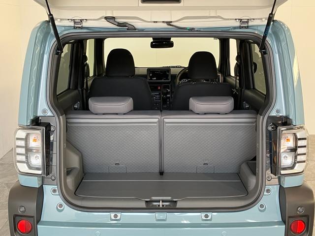 タフトＧ　ダーククロムベンチャー　レーダークルコン　届出済未使用車衝突被害軽減ブレーキ　コーナーセンサー　バックカメラ（ナビ装着時用）　前席シートヒーター　電動パーキング　クルーズコントロール　ＬＥＤ　オートライト　オートエアコン　スマートキー　エコアイドル（滋賀県）の中古車