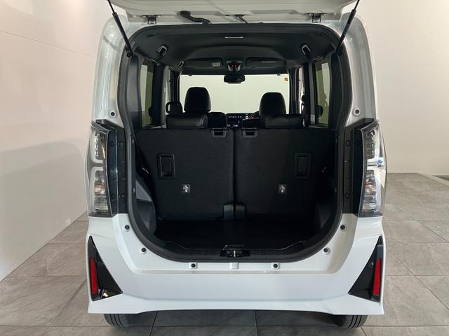 タントカスタムＸ　ＣＤステレオ　両側電動スライドドア　ＬＥＤ衝突被害軽減ブレーキ　コーナーセンサー　バックカメラ（ナビ装着時用）　両側電動スライドドア　前席シートヒーター　電動パーキングブレーキ　ＬＥＤ　オートライト　オートエアコン　スマートキー　エコアイドル（滋賀県）の中古車