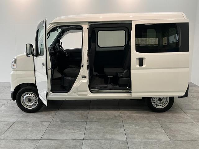 ハイゼットカーゴＤＸ　ＣＶＴ　キーレス　前席パワーウインドウ　車検整備付衝突被害軽減ブレーキ　スマアシ　コーナーセンサー　キーレス　前席パワーウインドウ　ＡＭ／ＦＭステレオ　両側スライドドア　オートライト（滋賀県）の中古車