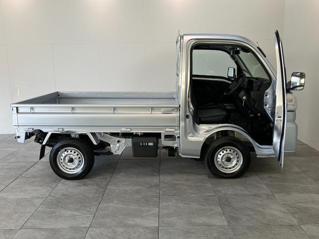 ハイゼットトラックスタンダード　５ＭＴ　パートタイム４ＷＤ　届出済未使用車衝突被害軽減ブレーキ　コーナーセンサー　パートタイム４ＷＤ　ＡＭ／ＦＭラジオ　マニュアルエアコン　マニュアルレベリング　オートライト（滋賀県）の中古車